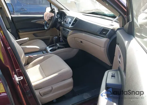 2017 Honda Pilot Lx из США, поврежденный, VIN 5FNYF5H19HB028002